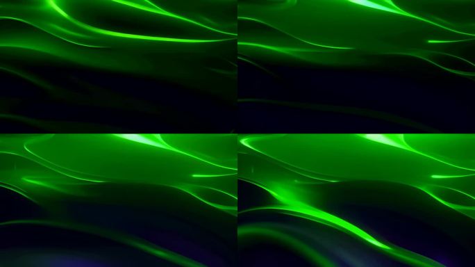 绿色光效4k背景素材