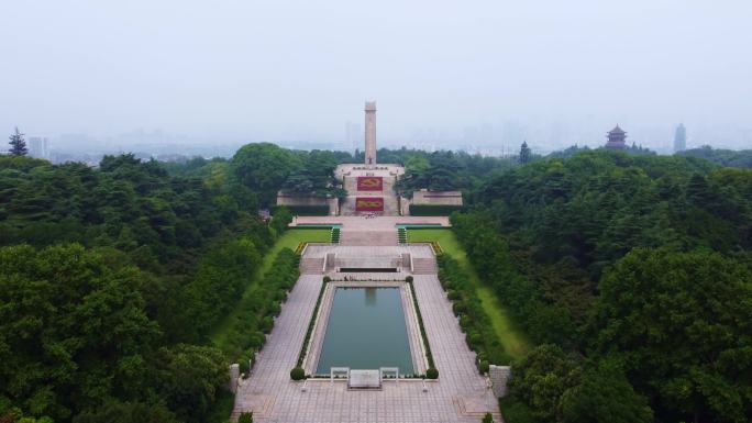 28南京雨花台革命烈士纪念碑航拍