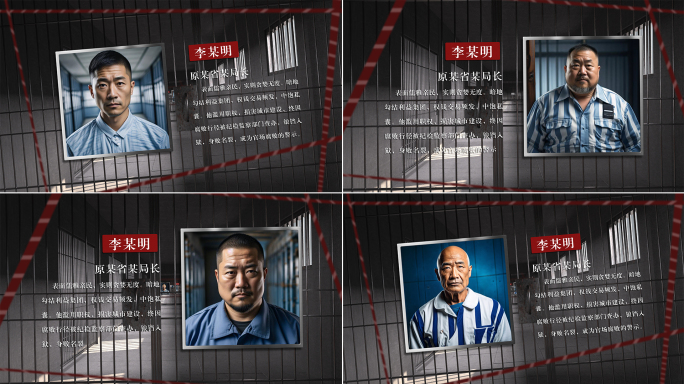 监狱犯罪嫌疑人反腐警示图文