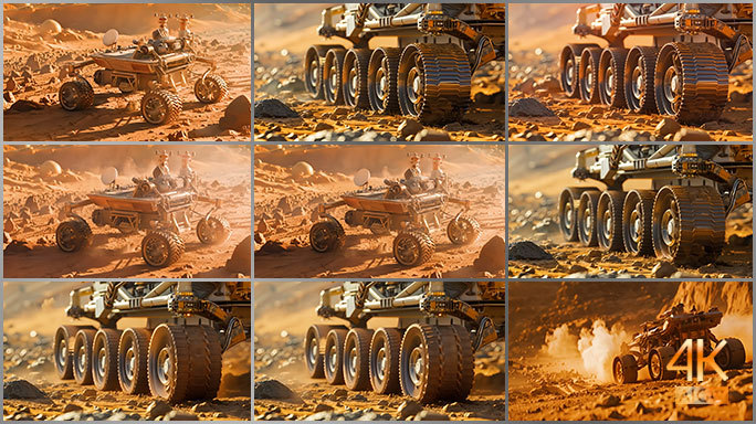 火星车 月球车 火星登陆探索 航天工程