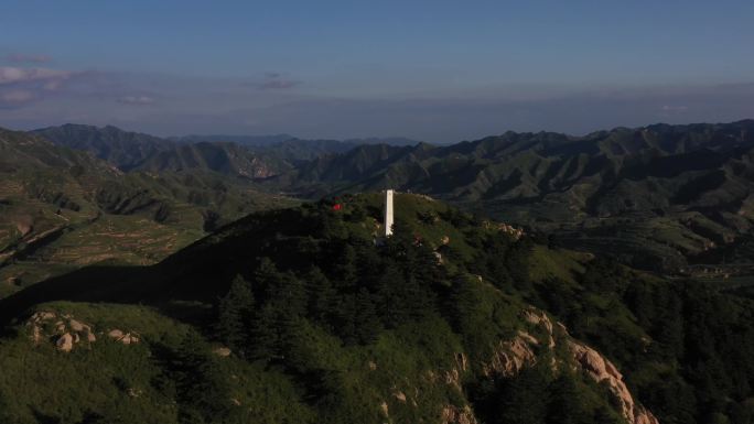 4K山西平型关太行山红色革命抗战纪念馆