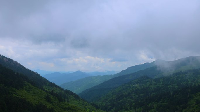 大山神龙架延时摄影