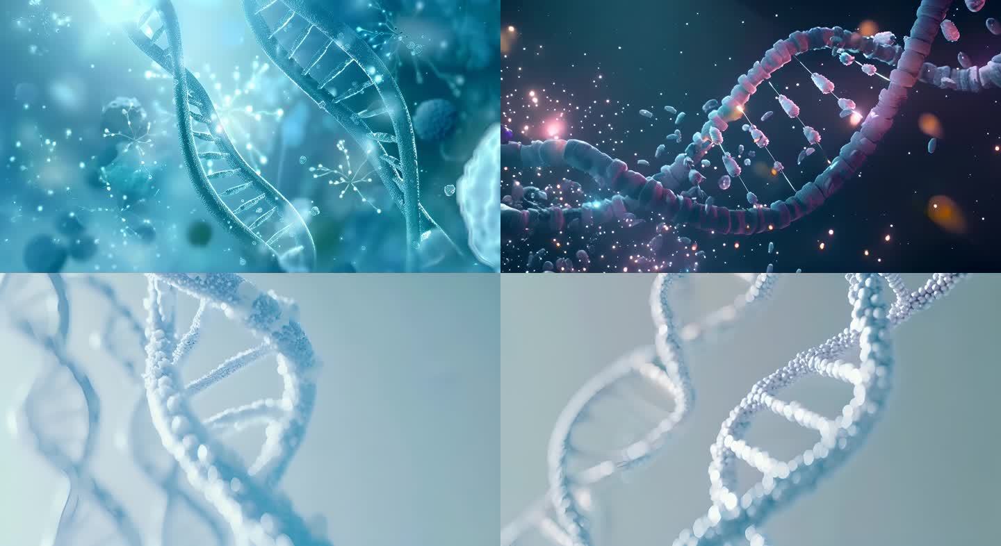 DNA基因人类基因研究生物学医学科学技术