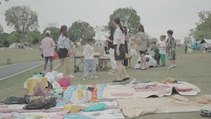 露营 亲子 活动 户外  家庭聚会 野炊