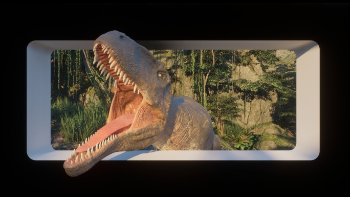 恐龙裸眼3D