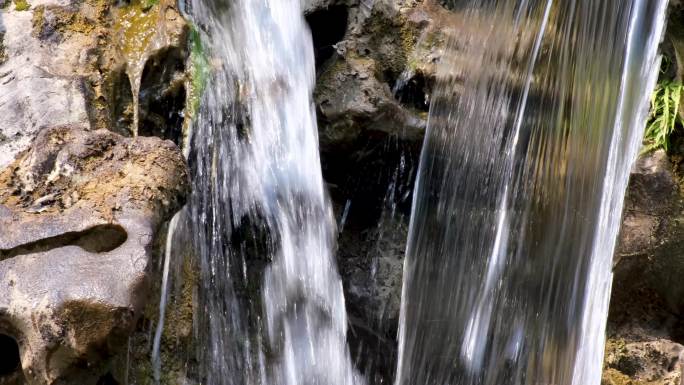 公园景观塑石假山流水景观设计风景风光怪石