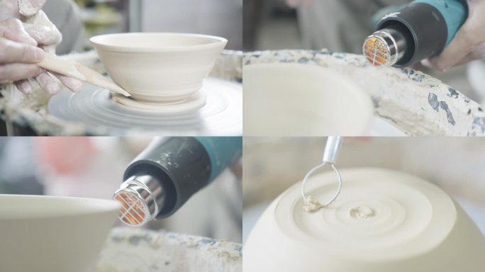 陶艺工作室陶艺陶塑DIY体验陶瓷碗制作