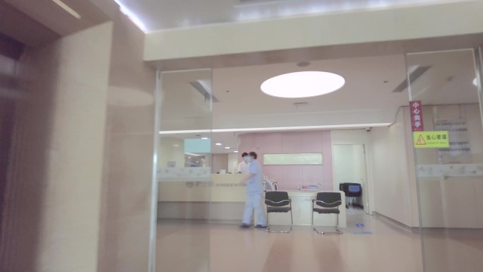 住院部医院医生病人人流视频素材空镜头