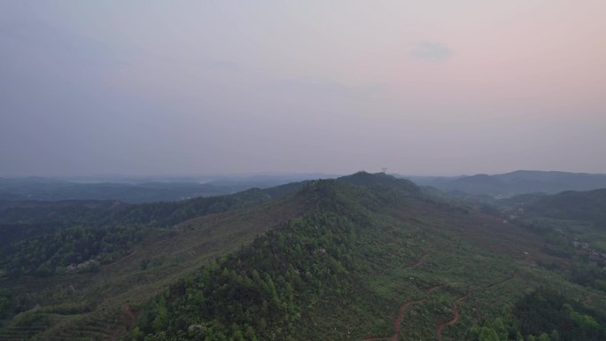 绿水青山 农村田园风光