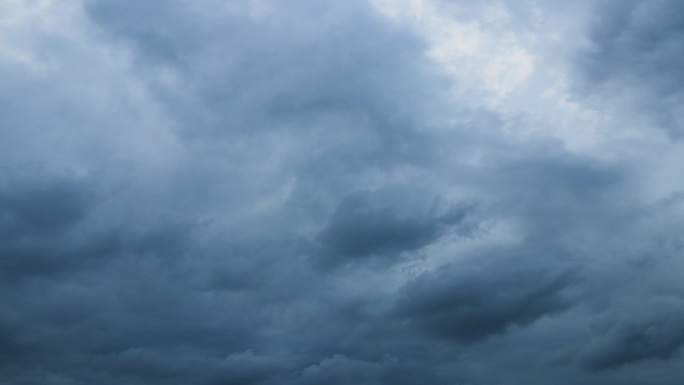 雷雨天气 天空乌云飘动 暴雨