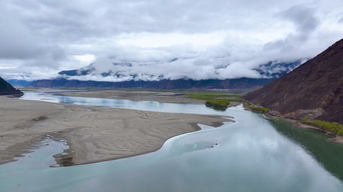 4K航拍西藏雅尼国家湿地公园2