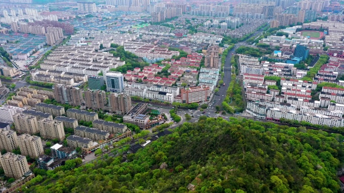 台州市椒江区，城区航拍