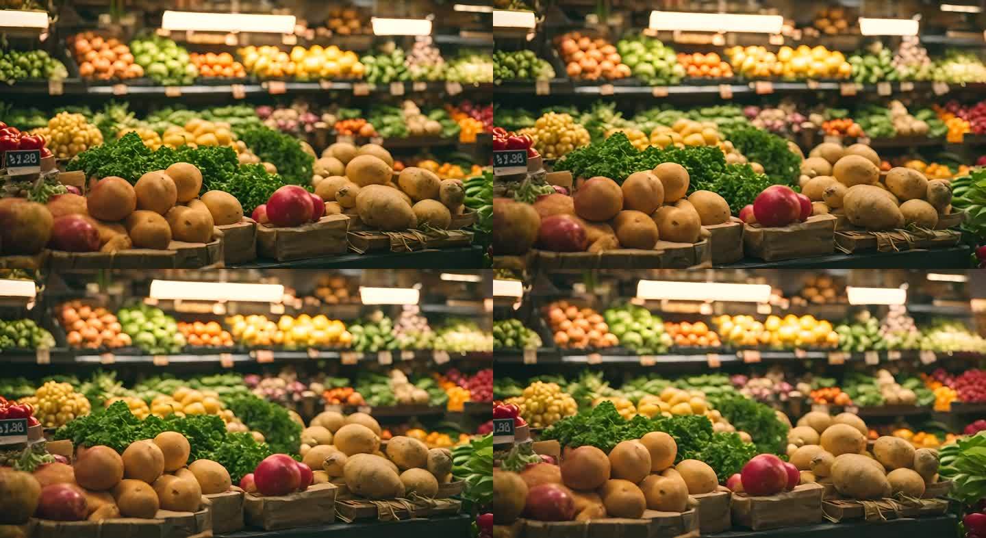 多彩果蔬市场