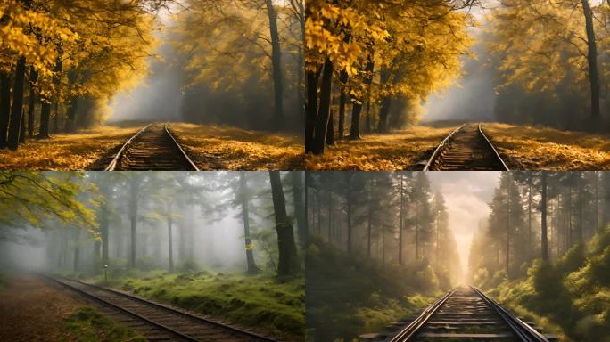 森林老铁路