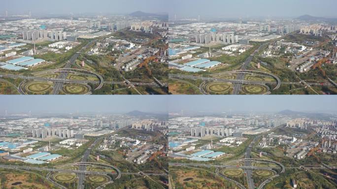 4K-log-航拍南京经济技术开发区