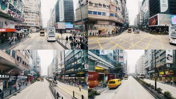 香港的街头