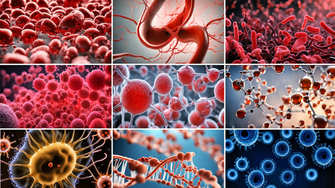 血液细胞病毒癌细胞扩散血红蛋白血管