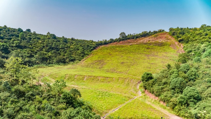 衡阳水口山矿区开采恢复航拍2