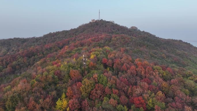 4K-log-航拍南京栖霞山