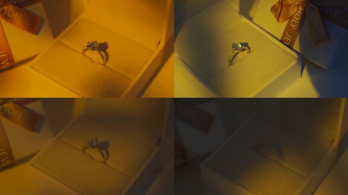 钻石戒指对戒爱情信物