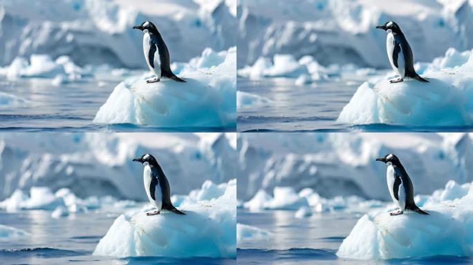 南极企鹅 短视频 北极冰川