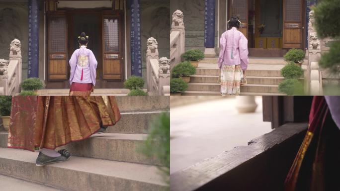 古装汉服中国古代女性