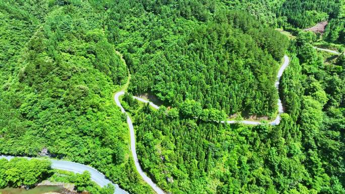 4K——六安市金寨县 大别山山区航拍