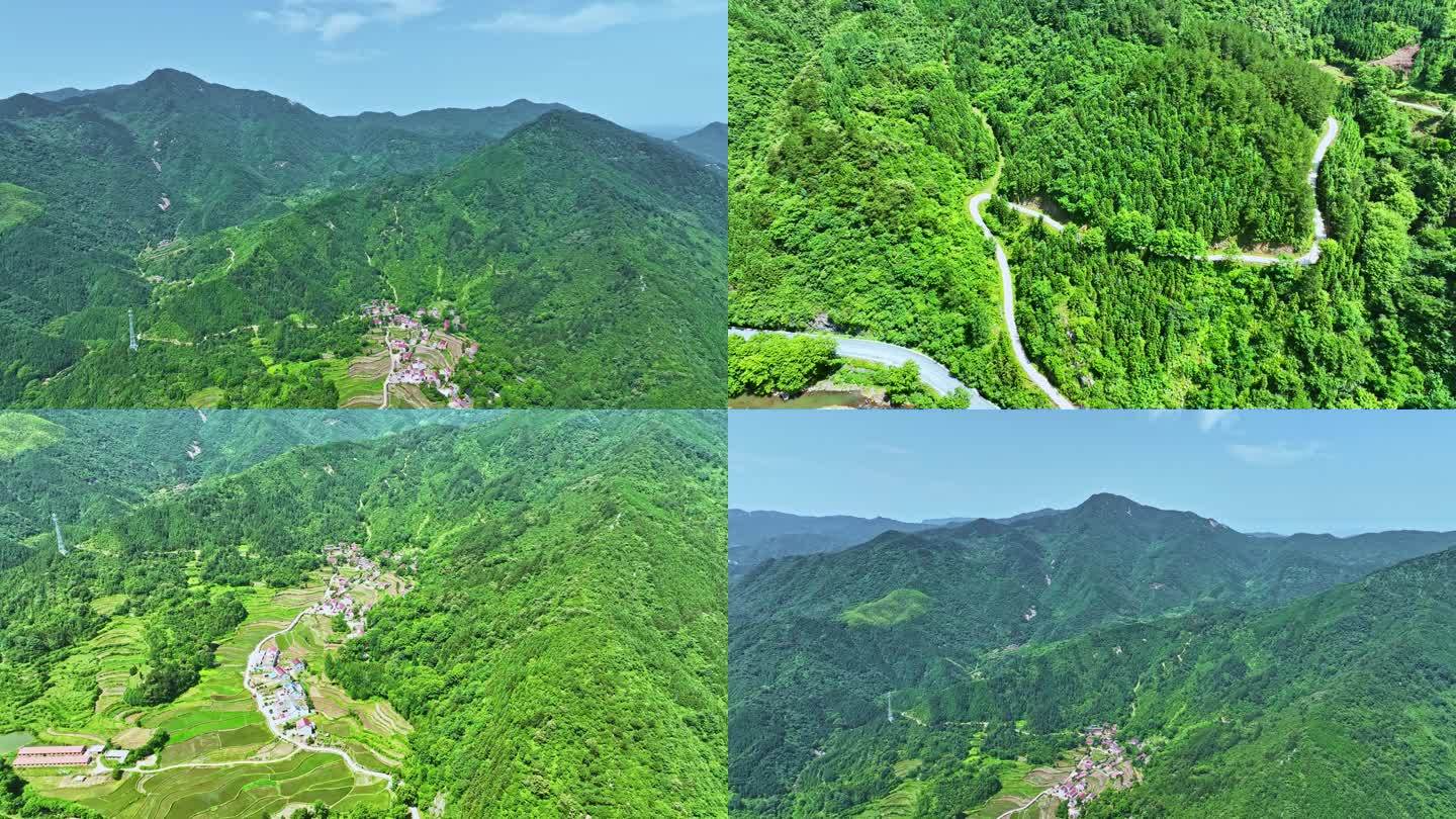 4K——六安市金寨县 大别山山区航拍