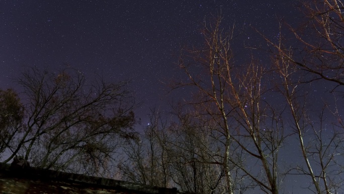 星空夜晚延时8k 素材