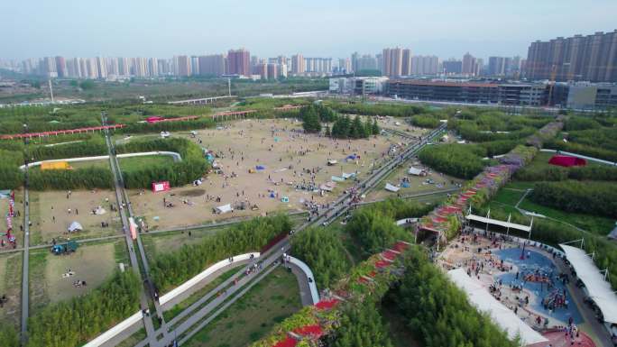 西安城市公园休闲娱乐