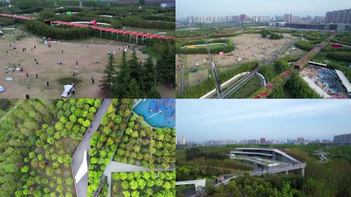 西安城市公园休闲娱乐