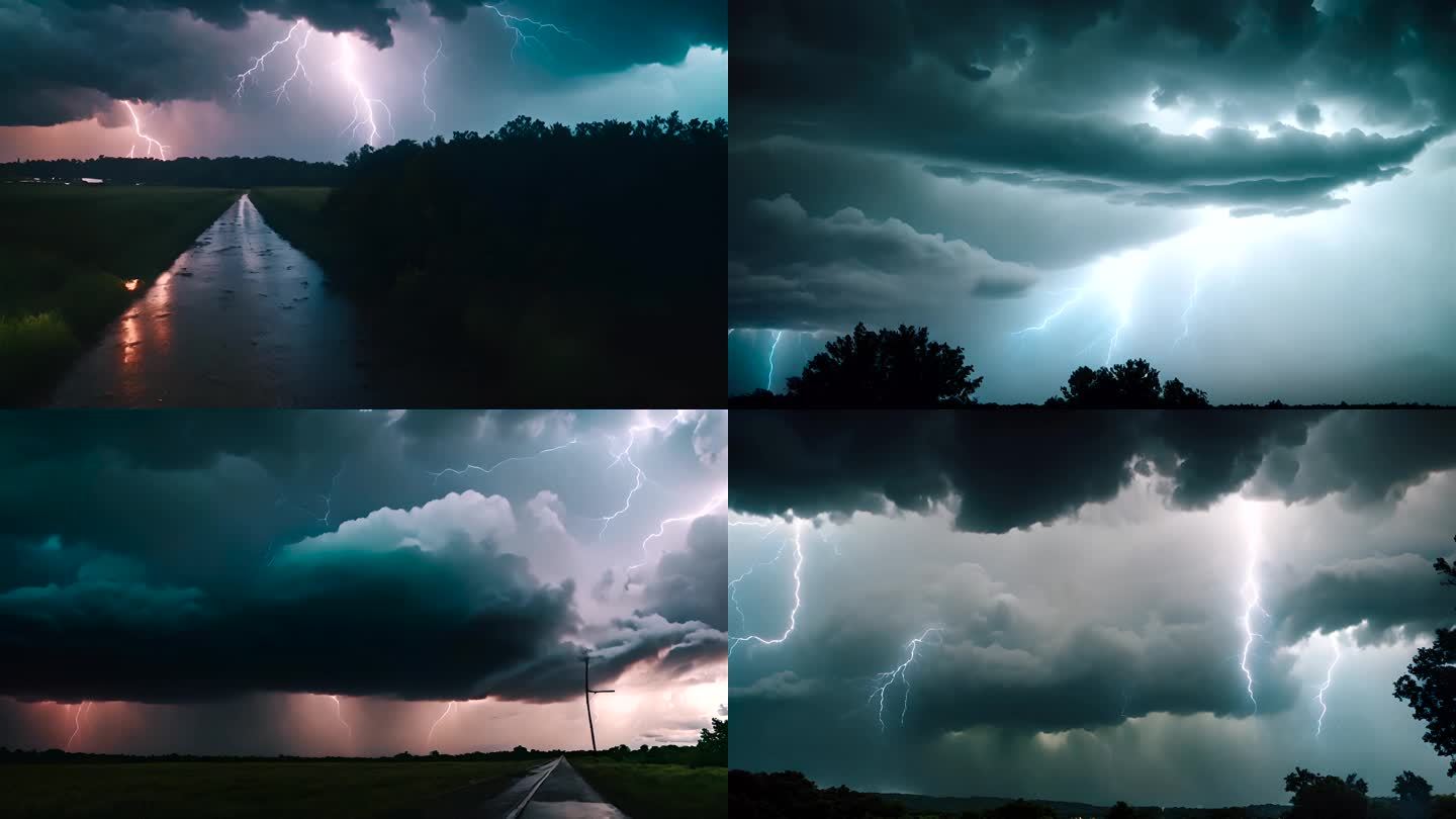 风雨雷电夏季