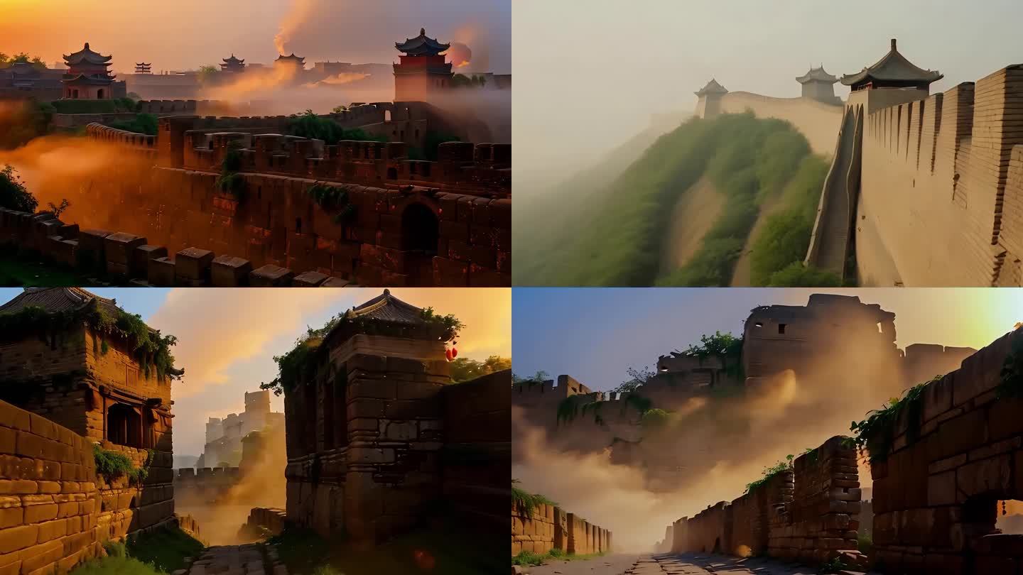 中国古城墙古城楼