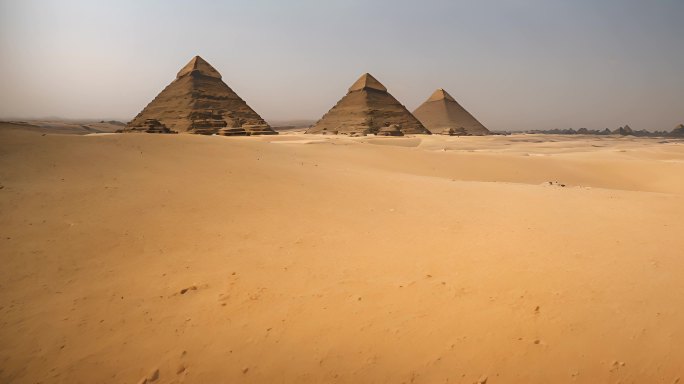 美丽的埃及金字塔
