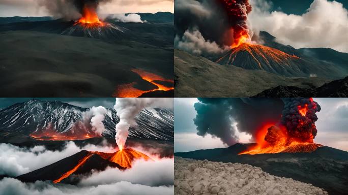 火山爆发自然