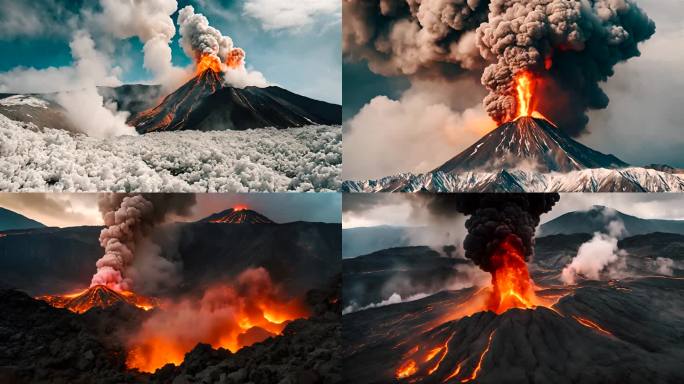 火山爆发