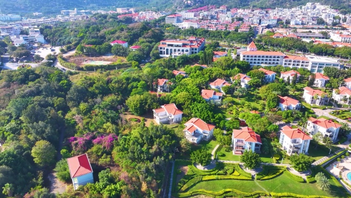 厦门亚洲海湾大酒店度假别墅航拍海景房环岛