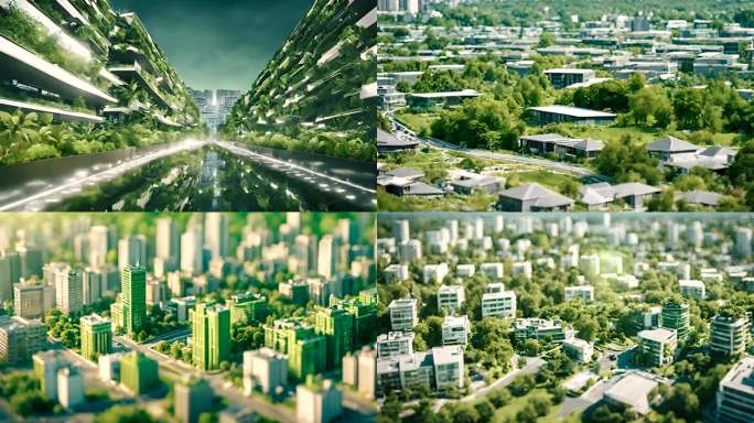绿色碳中和生态城市规划