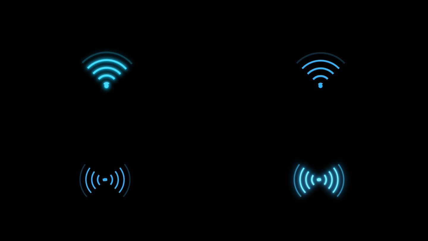 wifi信号无线信号带alpha通道