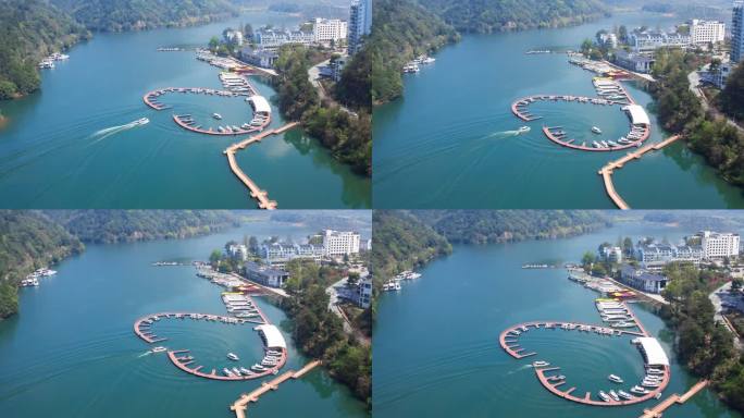 黄山太平湖景区风光