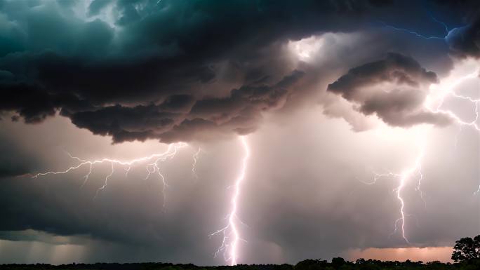 下雨打雷世界