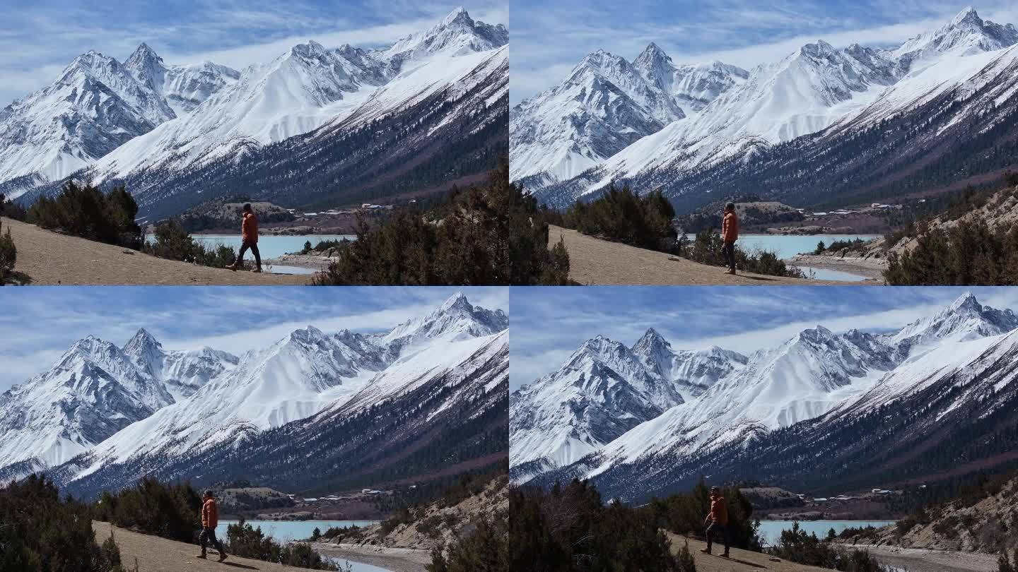 西藏八宿然乌湖