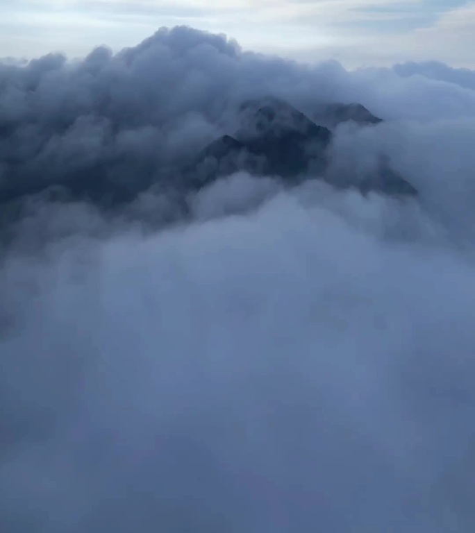 大山的清晨