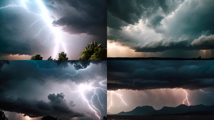 下雨打雷春夏季