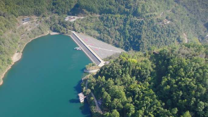 临沧冰岛湖 南等水库航拍 4k