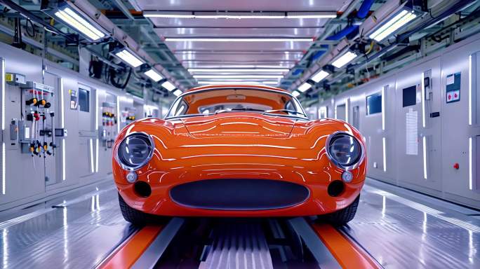 汽车工业智能制造自动化生产线新能源汽车