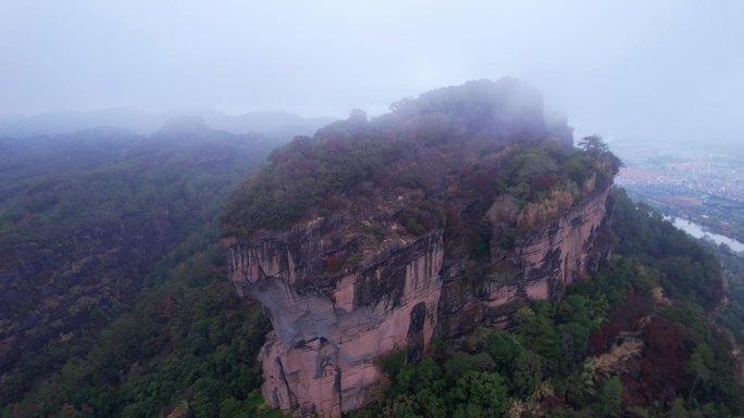 航拍武夷山风景