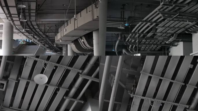 工程 大型建筑 机电管道空镜