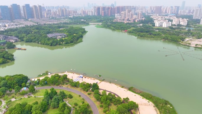 合肥市城市地标风景景区风光航拍合集