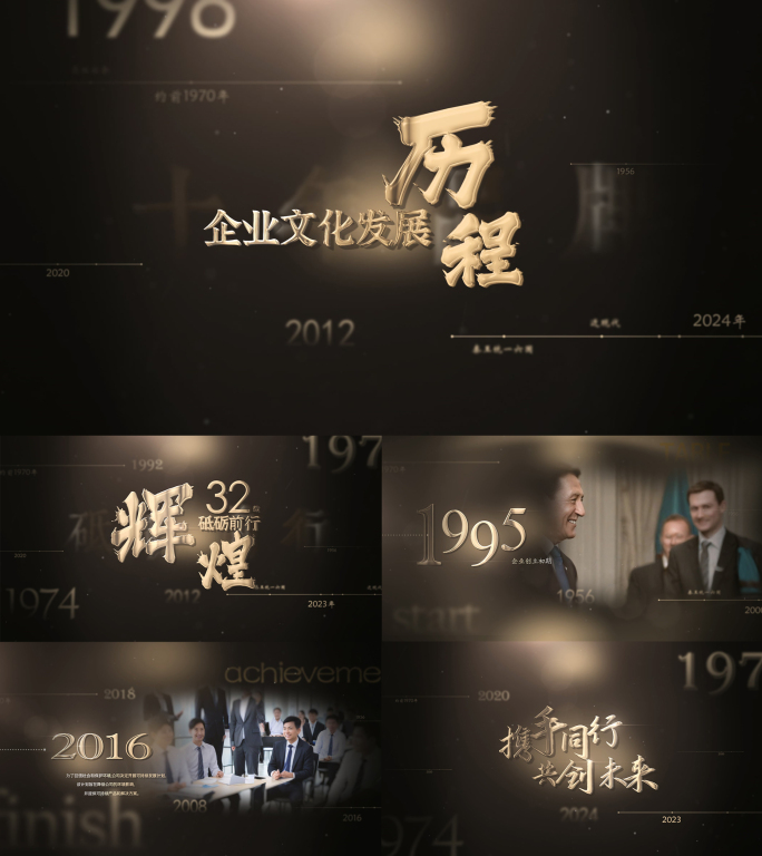 企业发展历程时间线 企业大事件